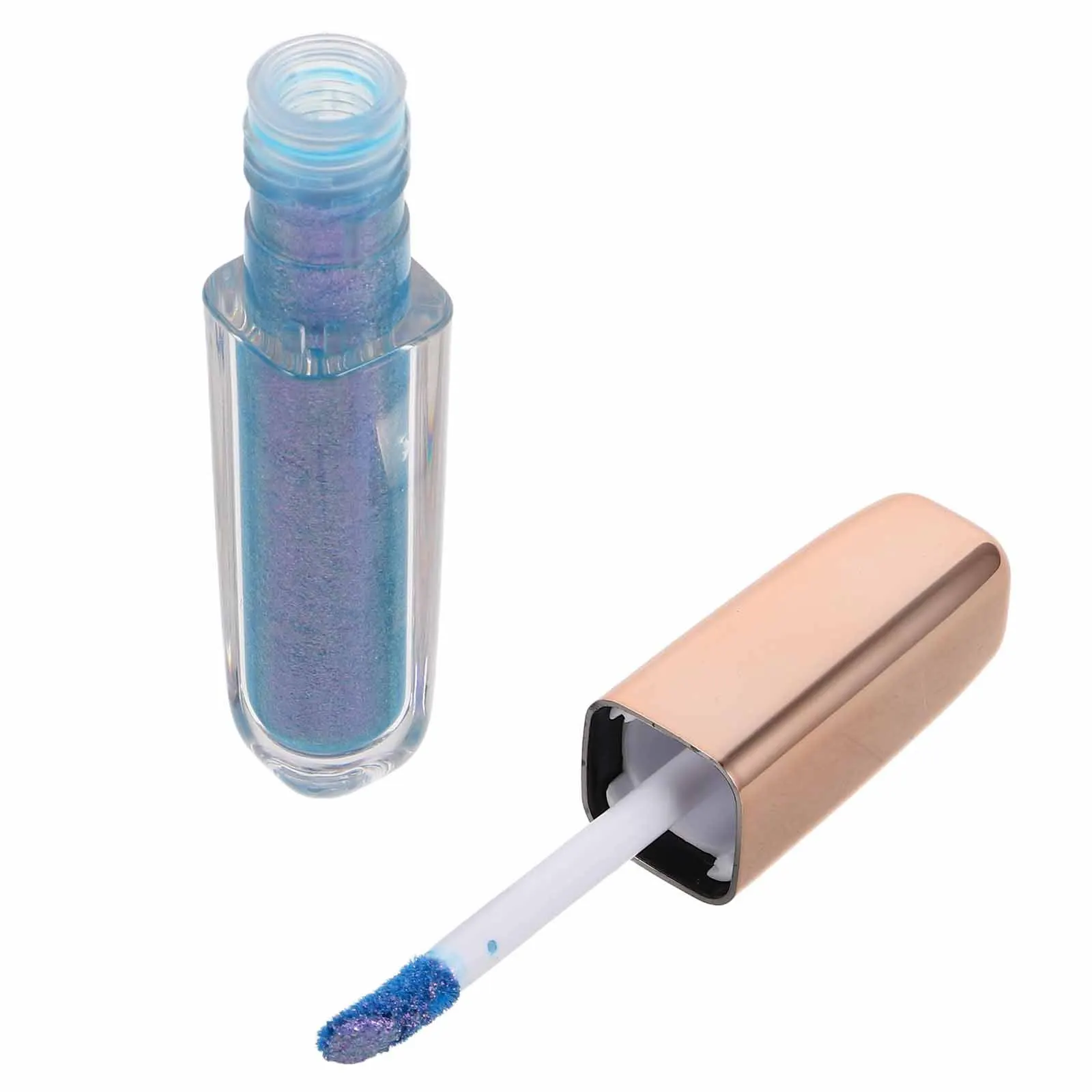 글리터 리퀴드 아이섀도우 쉐이드 4 컬러 시프트 이리데슨트 피니쉬 롱 웨어링 쉬머 아이 섀도우 할로윈 파티 펄레센트