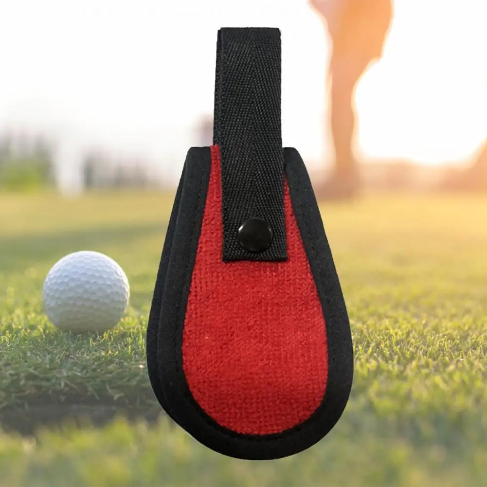 Not Easy to Fall Cotton Portable Golf Cleaning Towel Golf Equipment