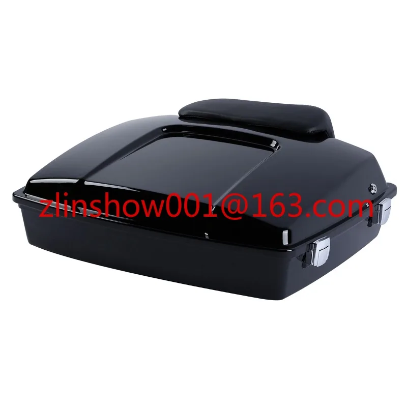 For Harley Touring 1997-2013 Motorcycles Rear Box Top Storage ABS Plastic with Aluminium for Motorcycles Use