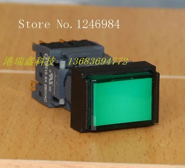 [SA]Jinhong M16 Dual Trigger openings normally open normally closed rectangle no lock button switch reset switch button--20pcs/l