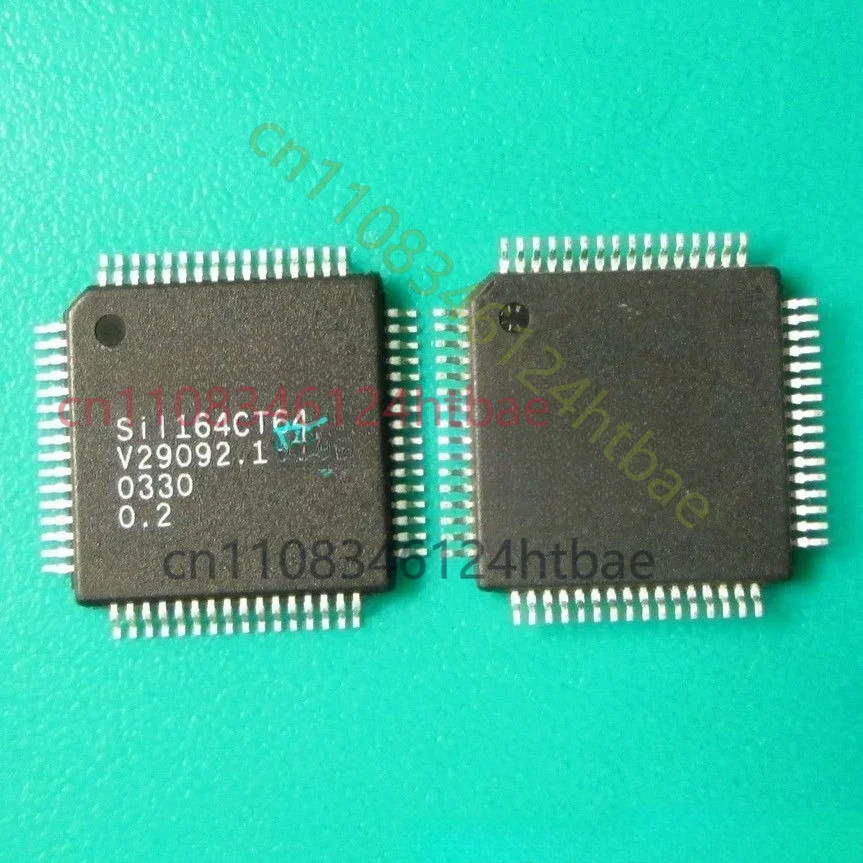 For 10PCS for Silicon Image (SiIionIma) SII164CT64 SIL164CT64 TQFP-64 PanelLink DVI Transmitter IC New Original