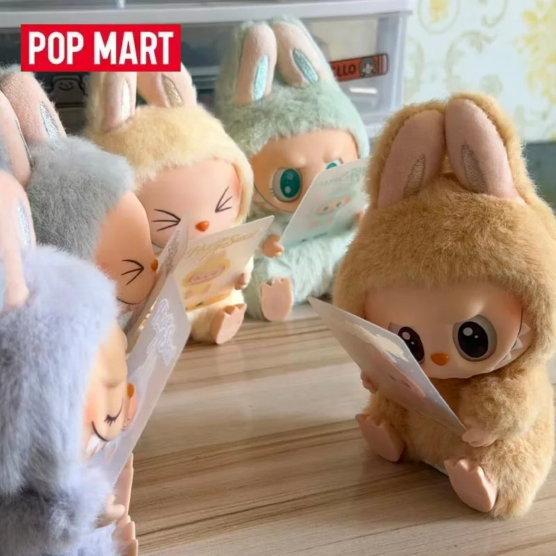 POPMART LABUBU The Monsters Have A Seat Series Vinyl Plush Pendant Genuine Blind Box Toys Mystery Box Doll Guess Bag Gifts