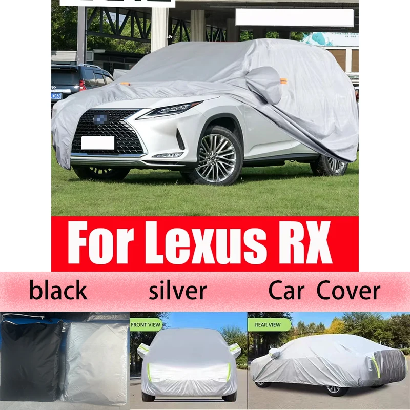 

Full Car Covers Outdoor Protection Snow Cover Sunshade Waterproof Dustproof Oxford Cloth For Lexus RX 300 400 450h Accessories