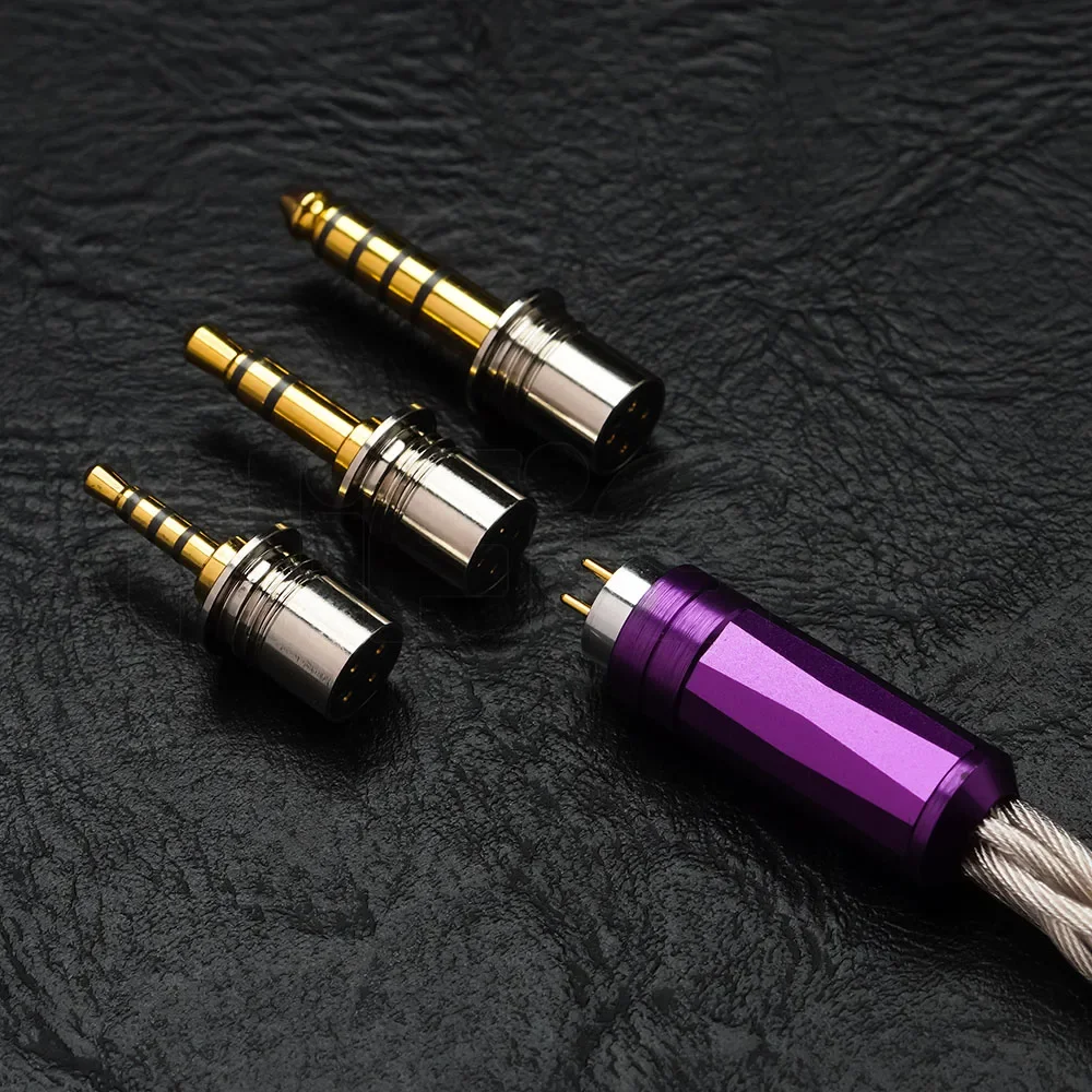 Efeito de áudio × Z Revisão 10o aniversário Cadmus 8W Edição limitada Cabo de fone de ouvido Profissional Stage Studio Audiophile IEM Cable