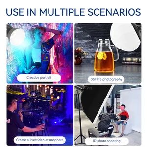 RGB-LED-Videolicht, Außenbeleuchtung, Bowens Mount Control, Studio-Videofotografie, 1700K-12000k Hauptverkäufe LED LED RGB - №5