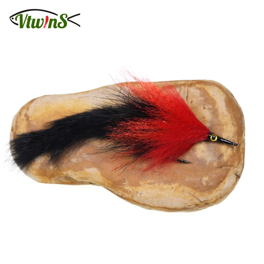 Zonker streamer Vtwins Tarpon Bunny para pike y lubina - imagen 5