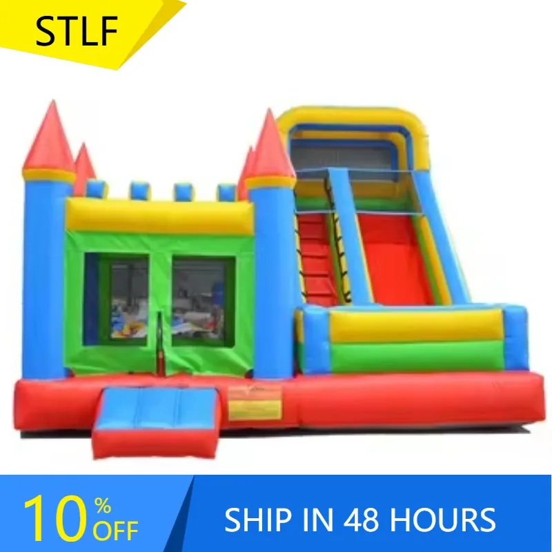

STLFBouncy Inflatable Castle Bounce Hot Sale Jumping House Bouncer With Slide For Children Kids Adults Combo