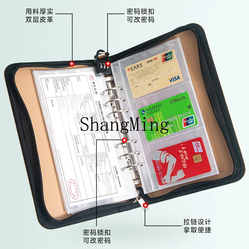 

Книга-органайзер CLPattern для депозитных сертификатов и наличных, сумка для хранения, двойного назначения