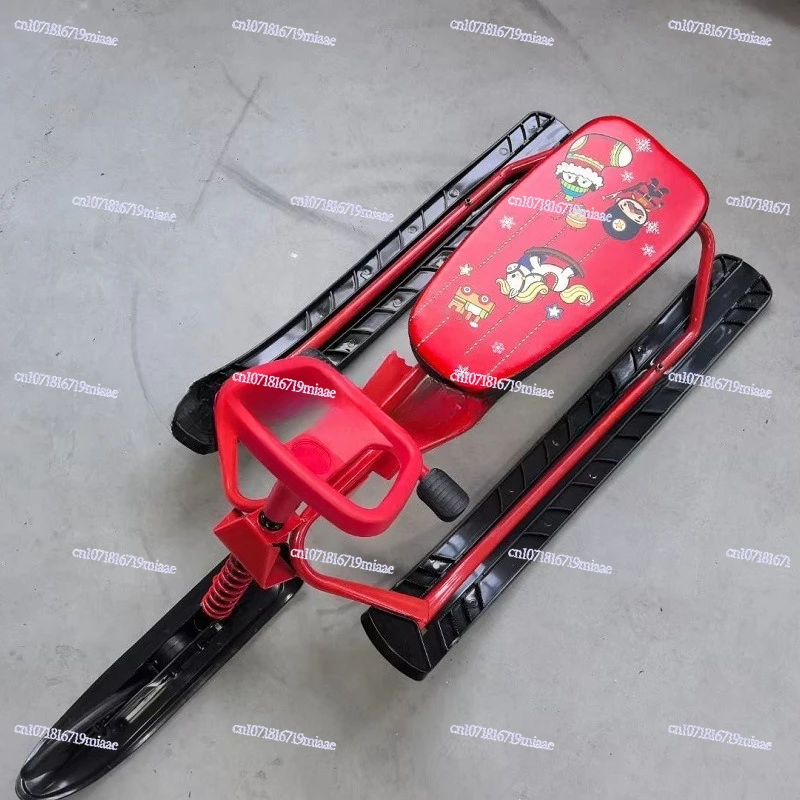 

Thickened Children's Ski Car New Ski Artifact Snowmobile Snow Plough