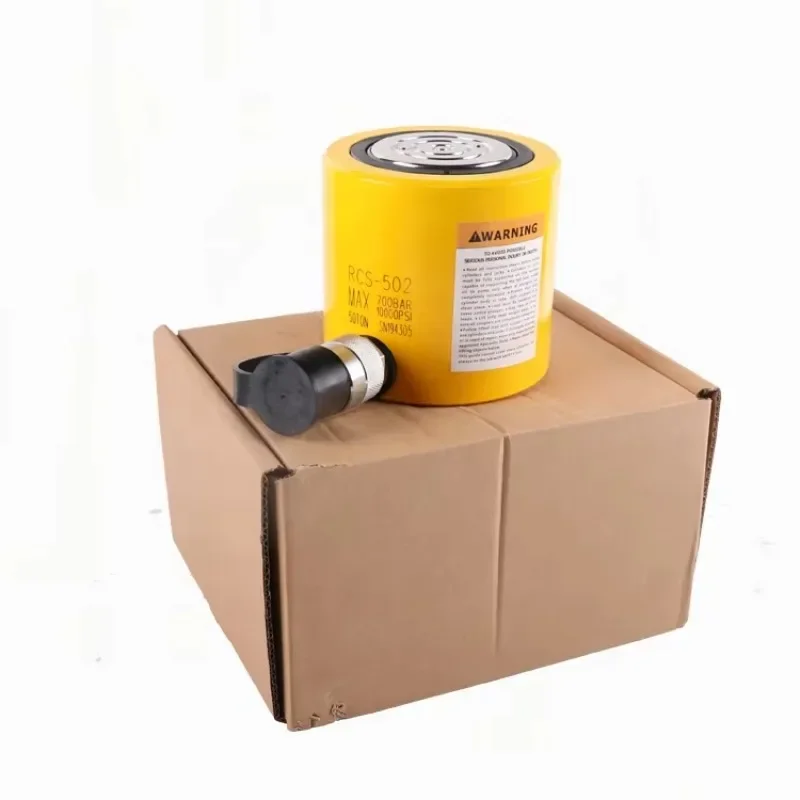 RCS-502 Enerpac Equivalent Low Height Flat 50 Ton Hydraulic Cylinder Jack