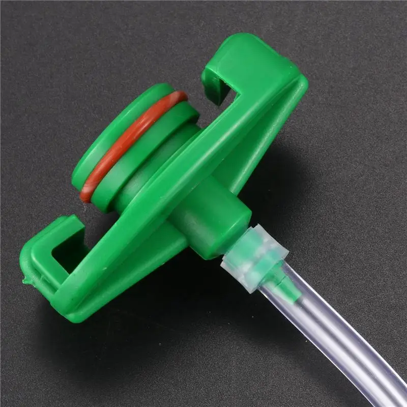 B84B-8X 30CC-50CC Plastic Transparent Air Tubing Glue Dispenser Syringe Adapter