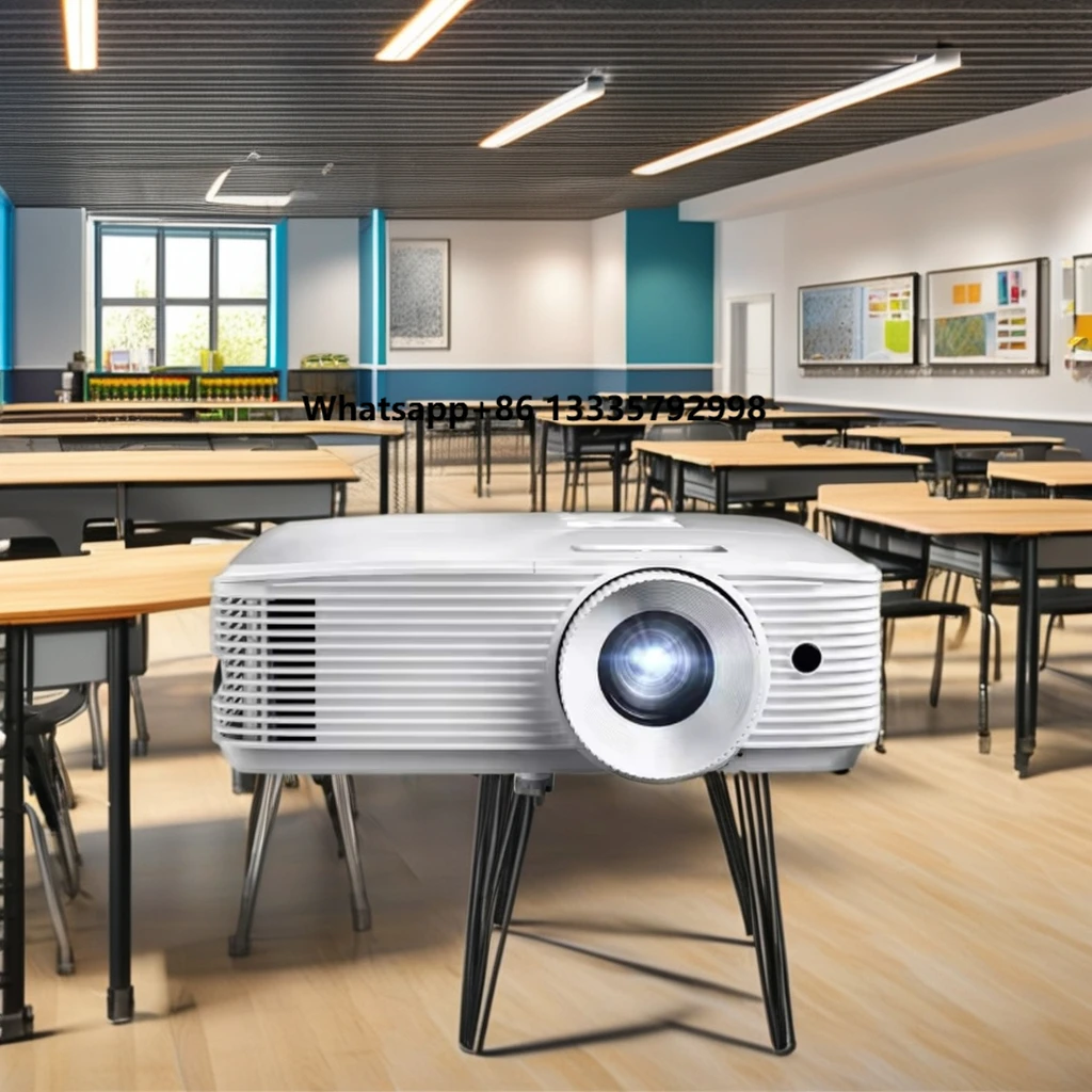 

Optoma DLP 1080P 4000 Ansi Lumen Projector High-Definition 1080P Home Theater Classroom Teaching Portable 3D Features Laser LCD