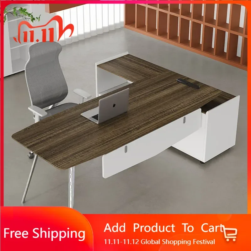 

Salon Desk Reading Room Professional Office Desk Height Adjustment Table Bedroom Organizer Executive Tavolo Trendy Furniture