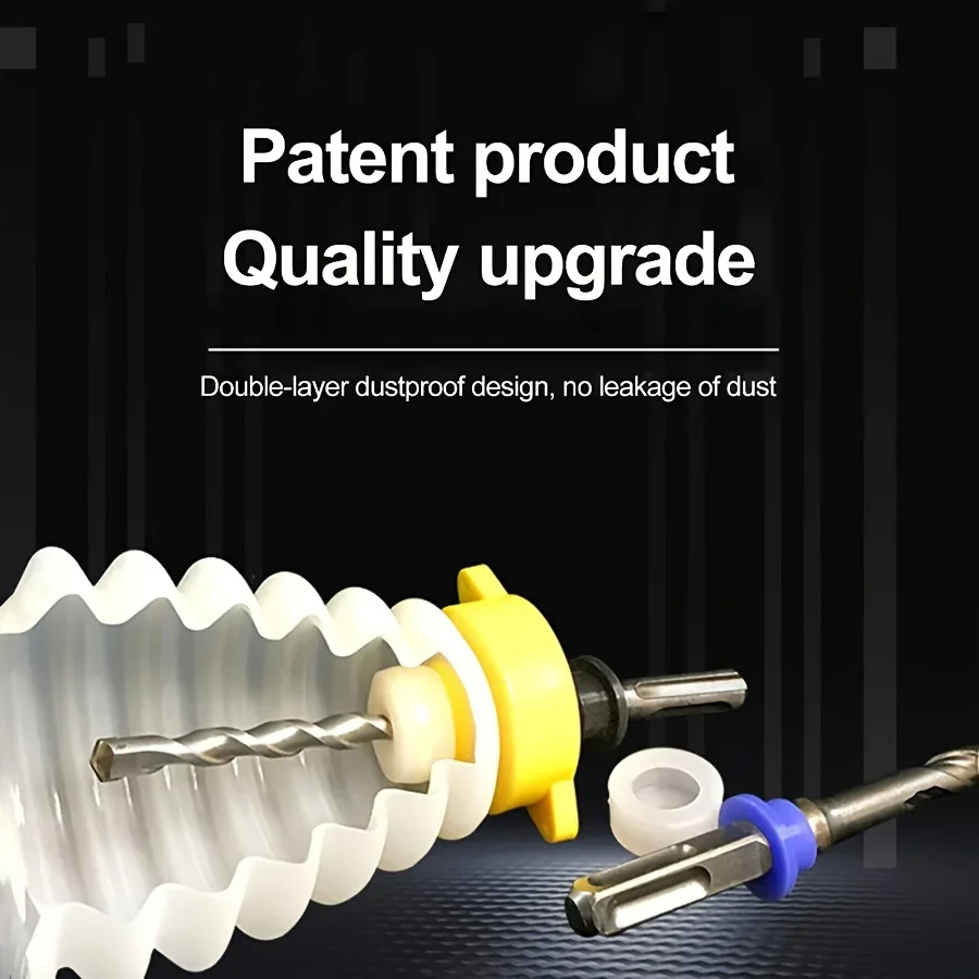 الحفر غطاء غبار جامع قابلة للتطوير المطاط الغبار وعاء الغبار جهاز أداة السلطة فائدة الملحقات للمطرقة الكهربائية