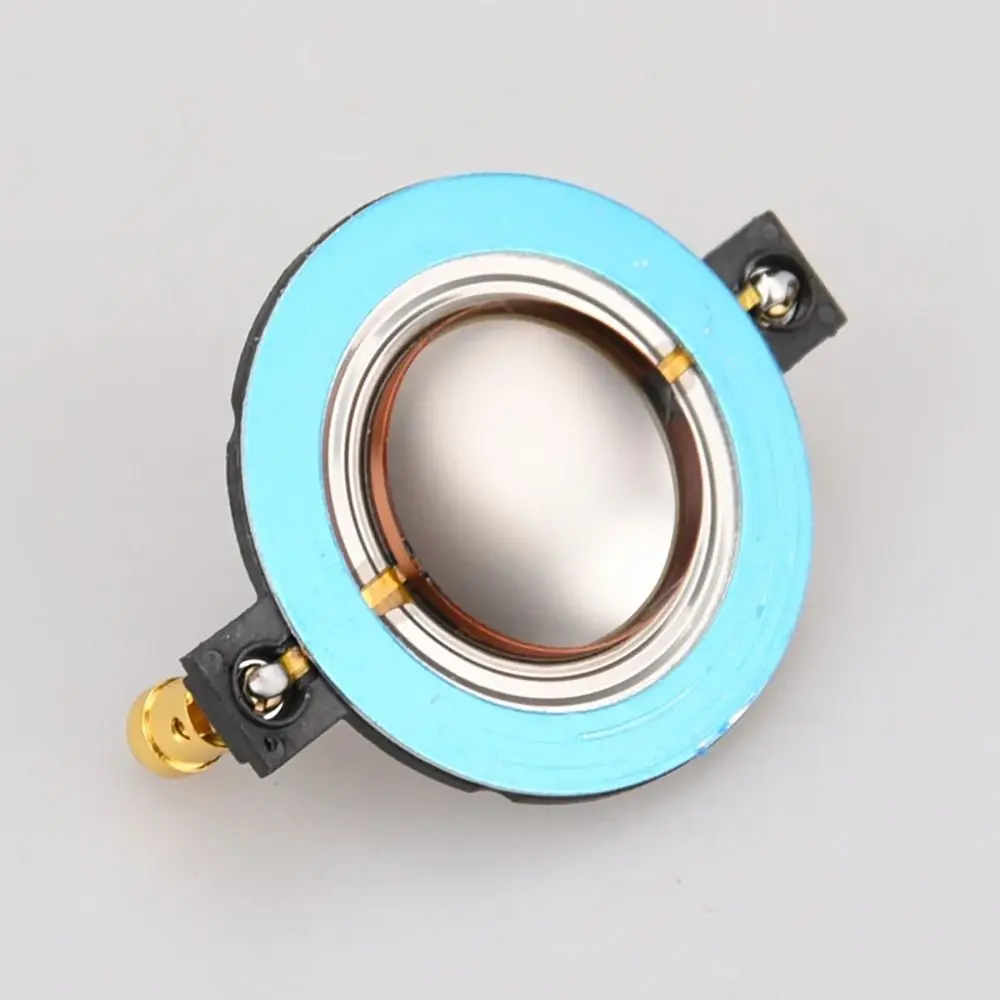 1Pcs Titanium Film Tweeter Voice Coil Membrane DIY Parts 34.4 44.4 51.3 72.2 74.5mm Core Treble Speaker Repair Accessories Black