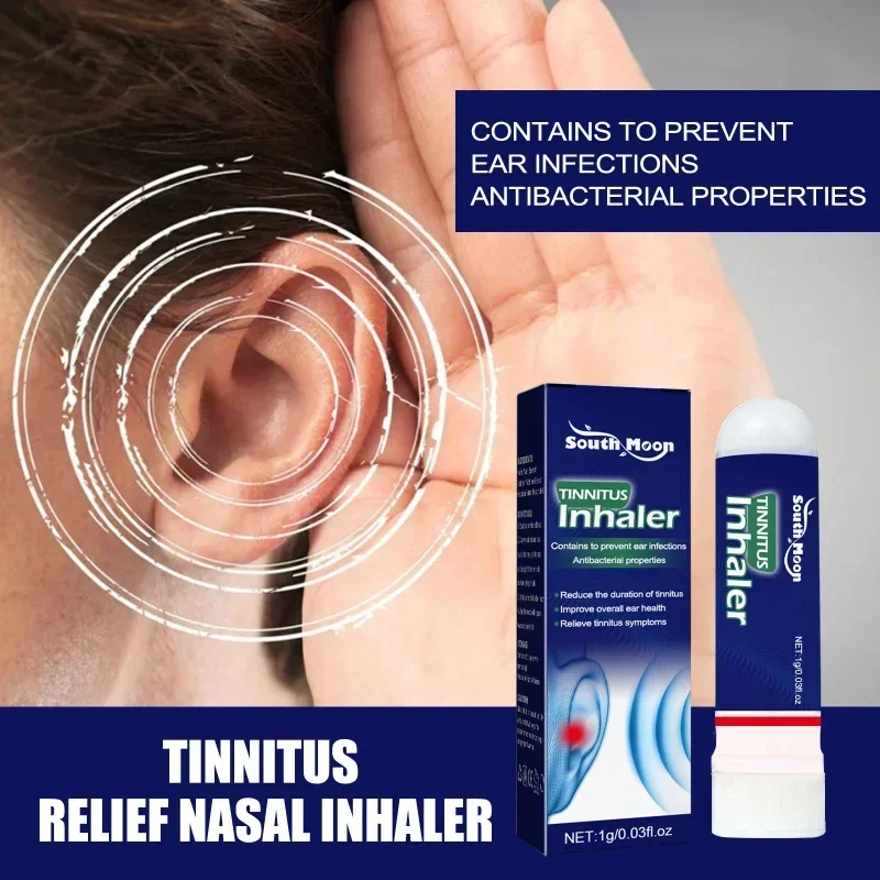 

Sdatter Tinnitus relieve Deafness Earache ear Ringing itching discomfort soothing care Treatment Ear Hard Hearing Oil nasal inha