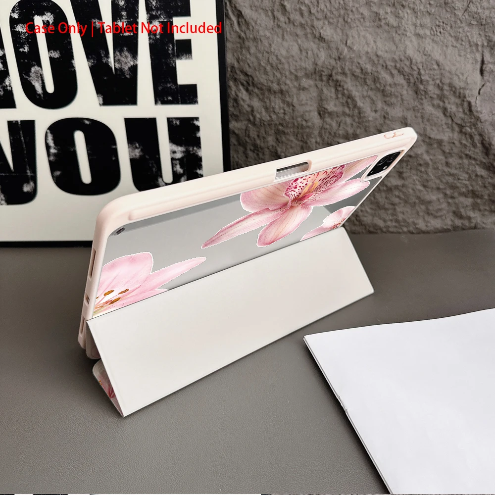 Capa para Samsung pad, capa dobrável para tablet compatível com Samsung para Galaxy Tab S7/S8/S9