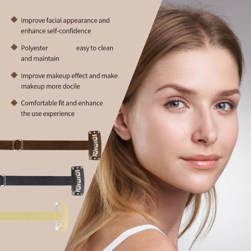 Natural Look Face Lift Strap Adjustable Headbands for Chin and Cheek Lifting Drop Shipping