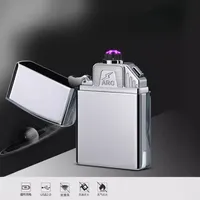Portable Outdoor Smart Arc Pulse Electronic Lighter Plasma USB Rechargeable Windproof Lighter Smoking Candle Kitchen Accessorie
