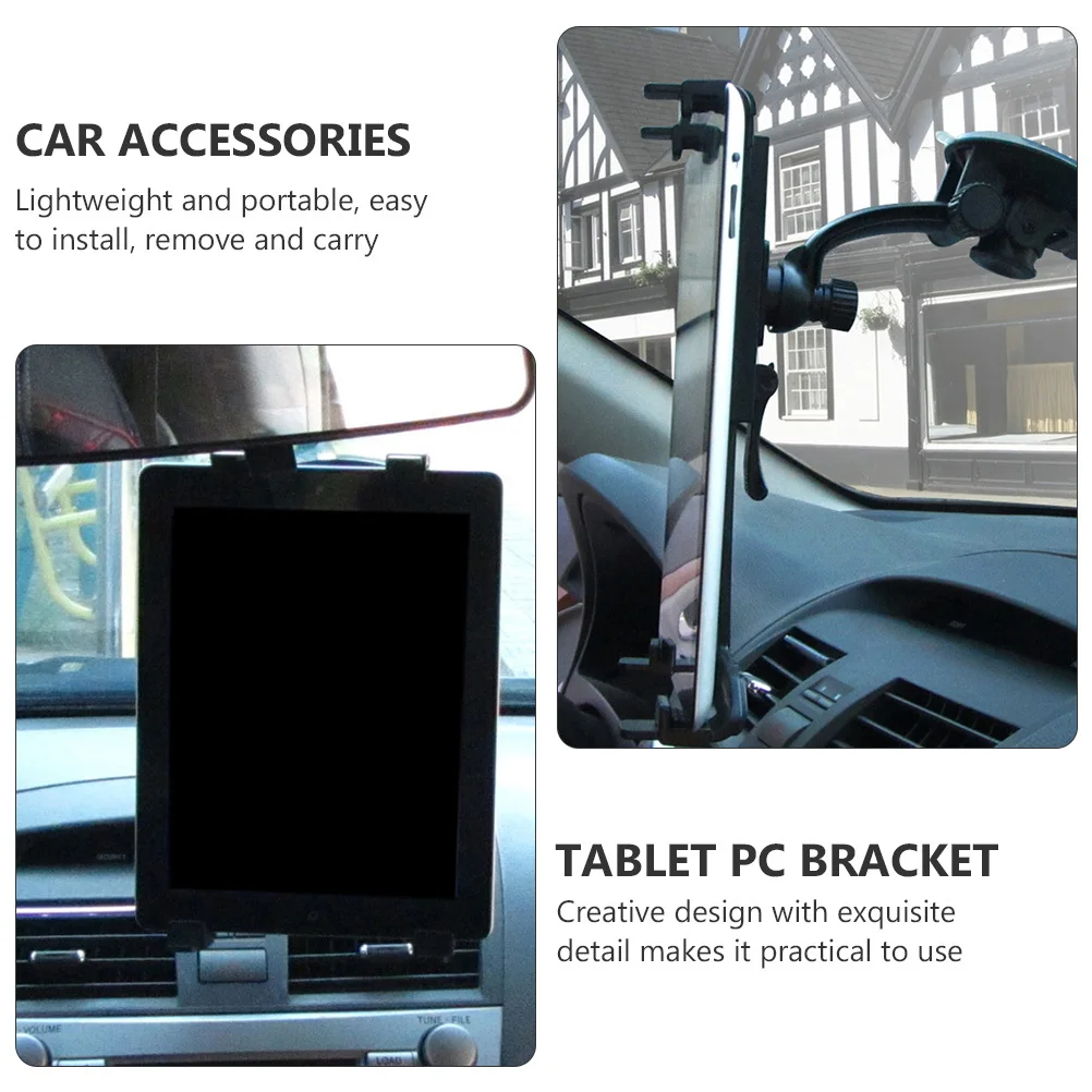 

Tablet Pc Bracket Car Laptop Rack with 360 Rotating Stand Navigator Holder Lightweight Portable Car Navigation Holder