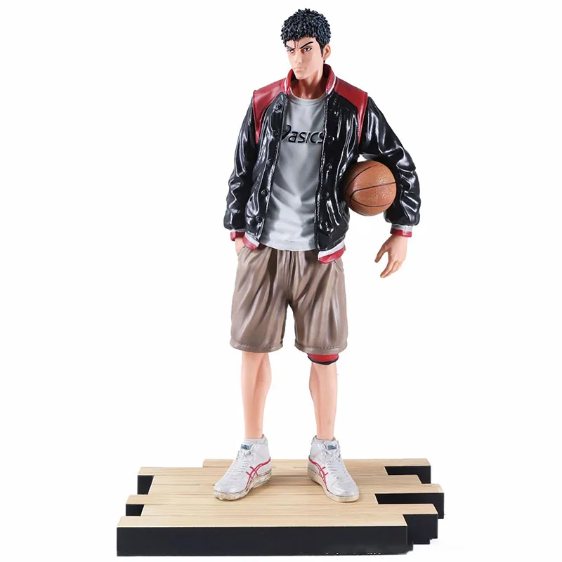 Anime Slam Dunk Action Figure Mitsui Hisashi Sakuragi Hanamichi Rukawa Kaede Figuras Toys 27-32cm Manga Figurine PVC Model Gift