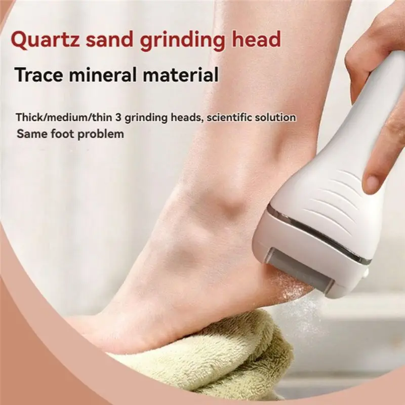 [NEWA66Z!】 Electric Foot Callus Remover For Feet With Grinding Heads Rechargeable Foot Scraper Pedicure Machine Callus Remover