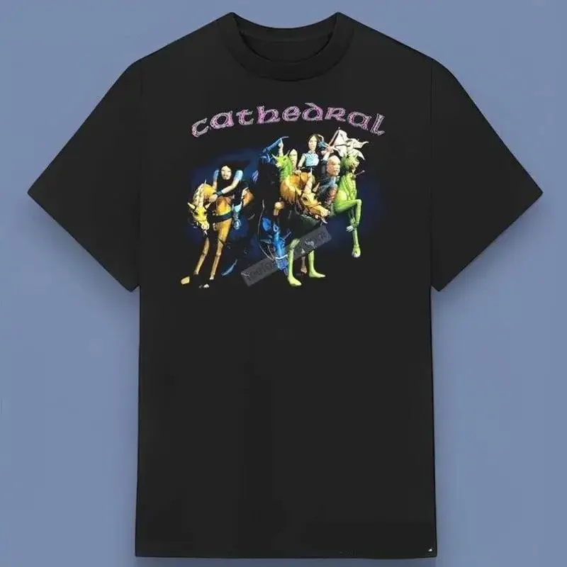 Exclusive Design Cathedral Rock Band T shirt for Fans All Size S 4XL