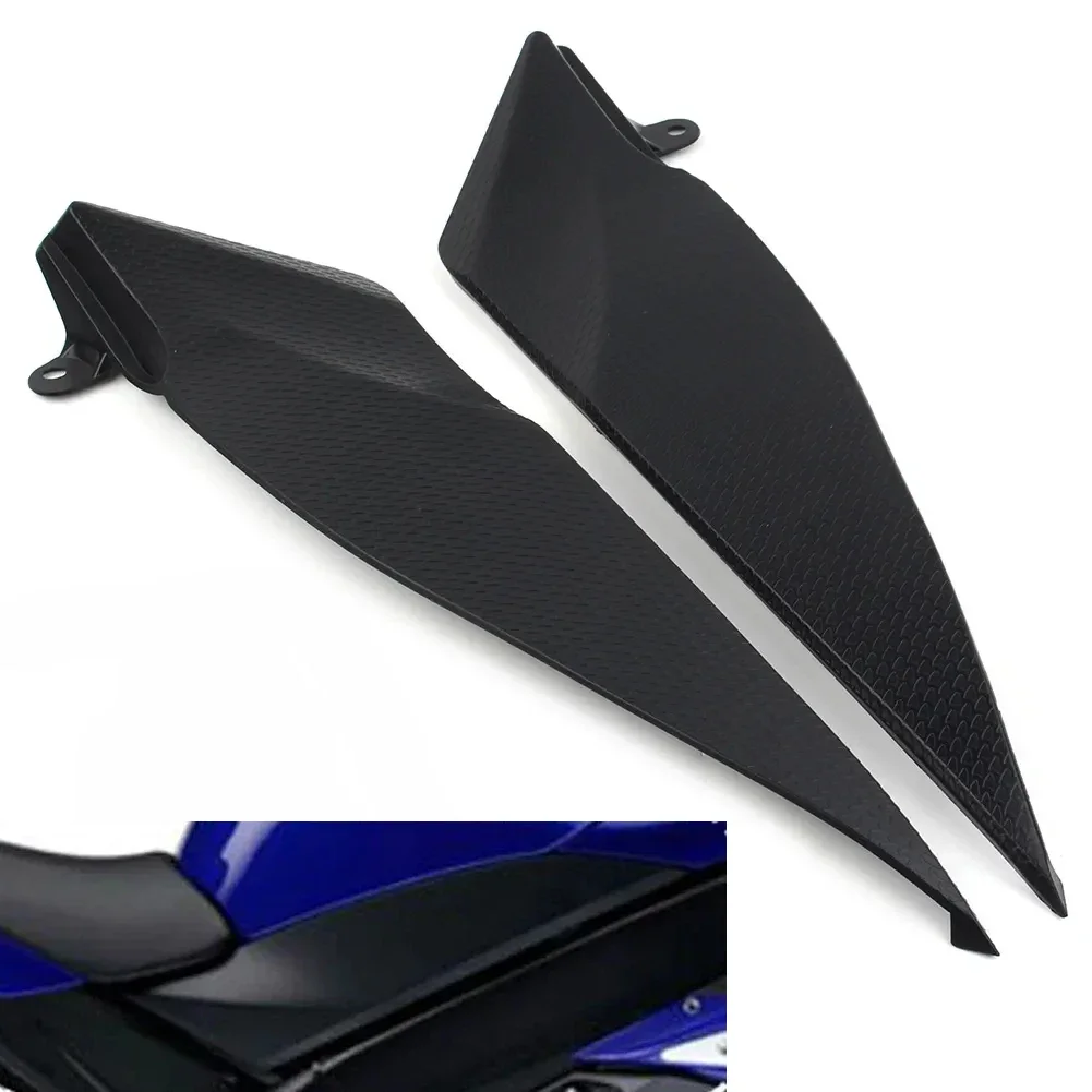1pair Motorbike For Yamaha YZF R1 2007 2008 YZF-R1 07 08 YZFR1 2007-2008 Tank Side Fairing Panel Gas Trim Cover Cowl