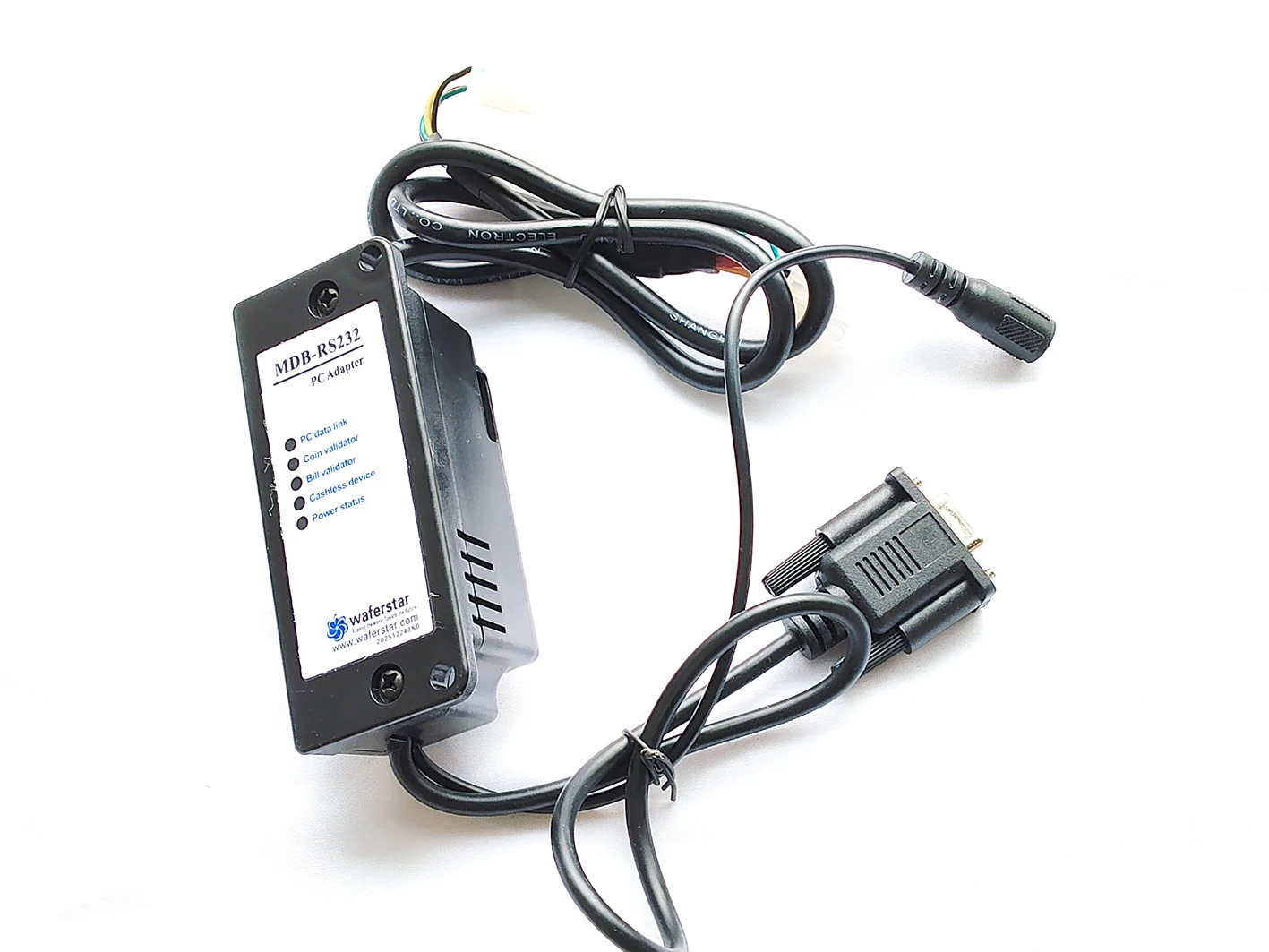 

Адаптер устройства RS232 MDB-RS232 для преобразования данных валидатора монет MDB в формат RS232 для ПК, предназначенный для киосков.