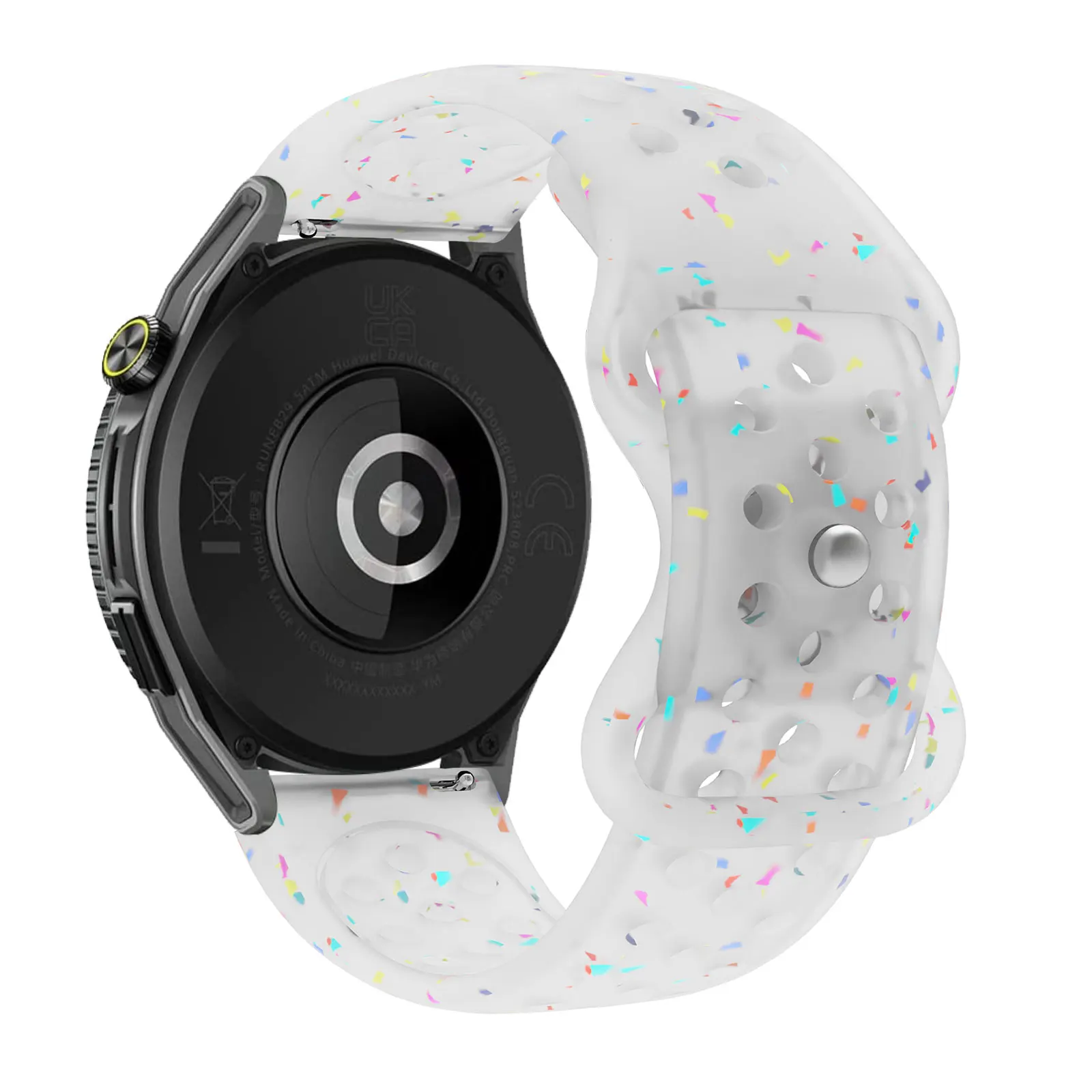 Silicone Bands for Amazfit Cheetah/Cheetah Pro Band, Colorful Elastic Silicone Sports Strap