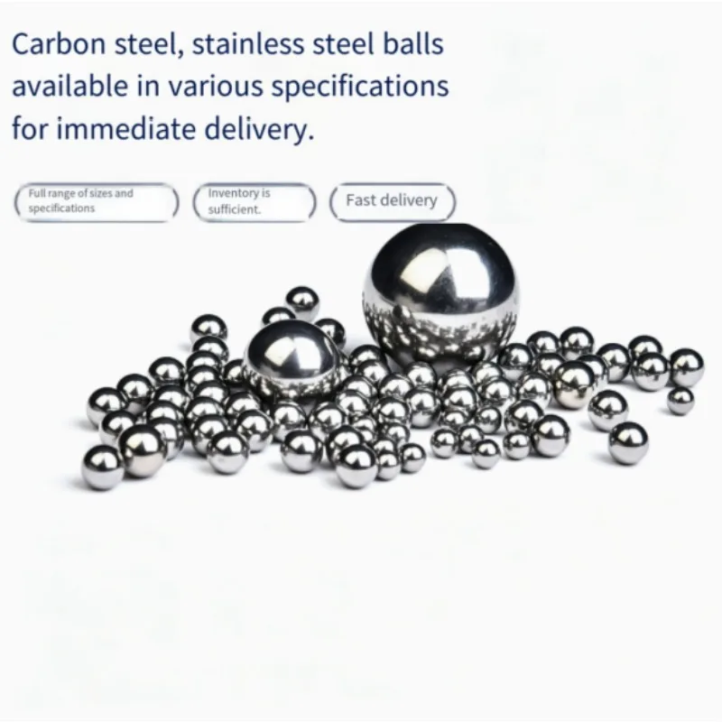 1000Pcs 5mm-7.5mm Stainless Steel Solid Bearing Balls High Precision Metal Steel Balls Spare Accessories For Outdoor Target Shoo