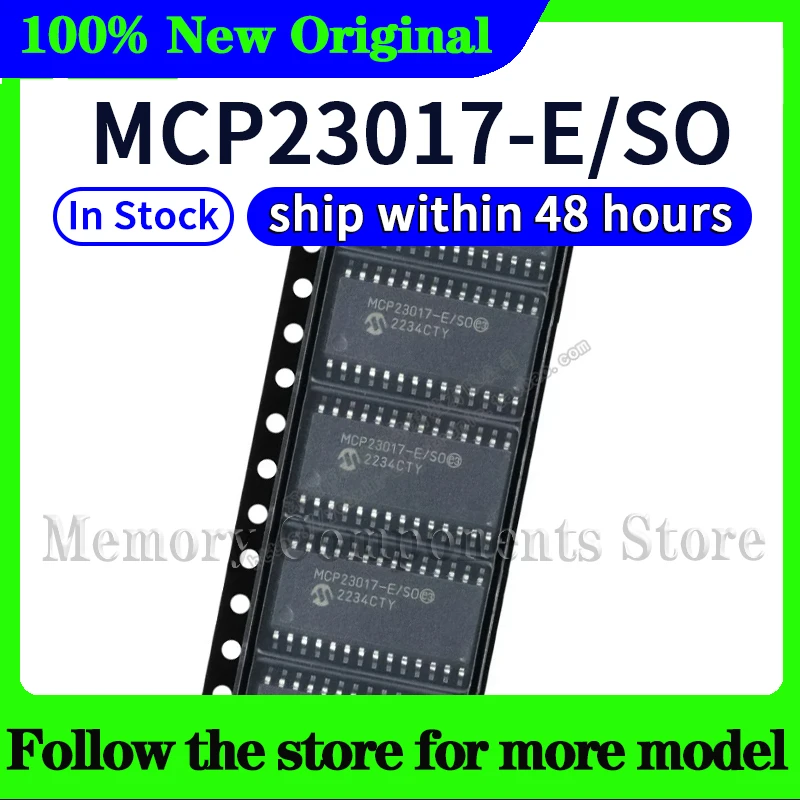 MCP23017-E/SO  In stock 48 hours ship  High quality New