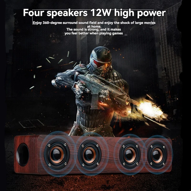 Retro Wooden Blueto… - image