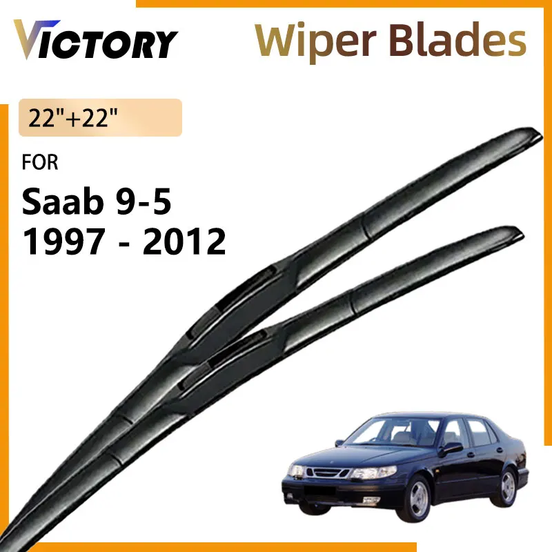 

For Saab 9 5 9-5 Sedan 1997 - 2012 2011 2010 2006 2005 2004 2002 2000 1998 Front Wiper Blade Windshield Windscreen Window Brush