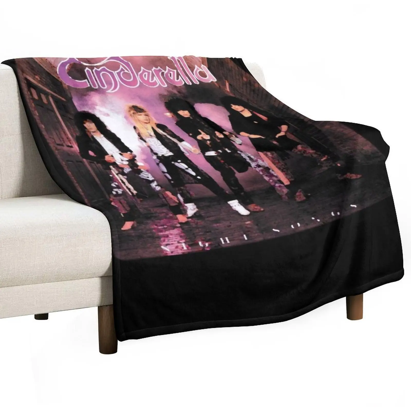 

CINDERELLA ROCK BAND Essential Throw Blanket Weighted christmas gifts Plaid on the sofa Cute Blankets