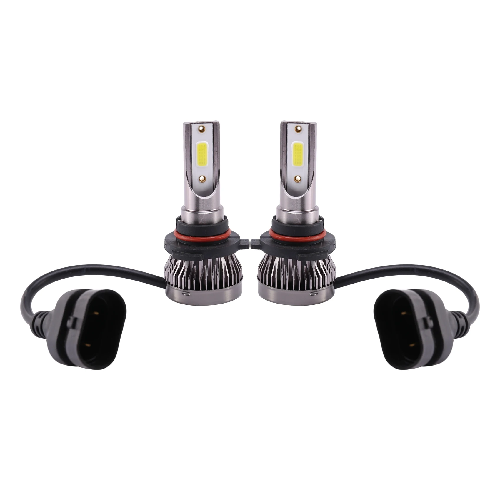 2 шт. 9005/Hb3/H10 Mini1 светодиодные фары 36 Вт лм Cob Комплект ламп Ближний/Дальний свет