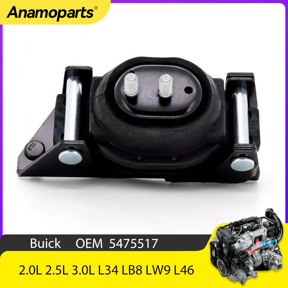 Engine Part Trans Motor Mount set Fit 2.0 2.5 3.0 L T L4 V6 L34 LB8 LW9 L46 Gas For 1999-2008 Buick Regal CW1 2.0L 2.5L 3.0L