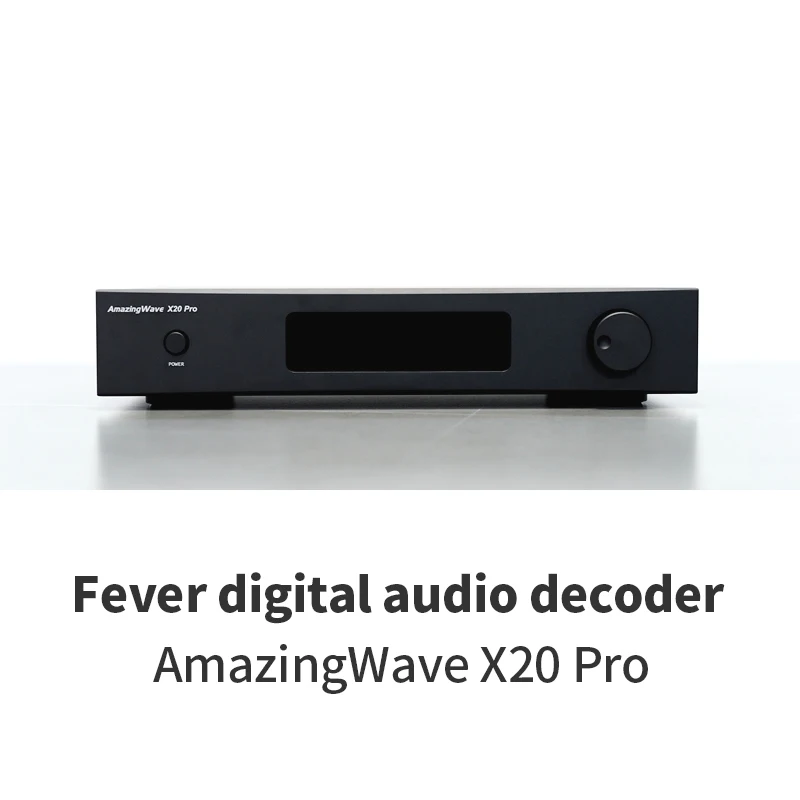 مضخم صوت رقمي TZT AmazingWave X20 Pro R2R USB DAC مع التحكم الرقمي في مستوى الصوت وOLED