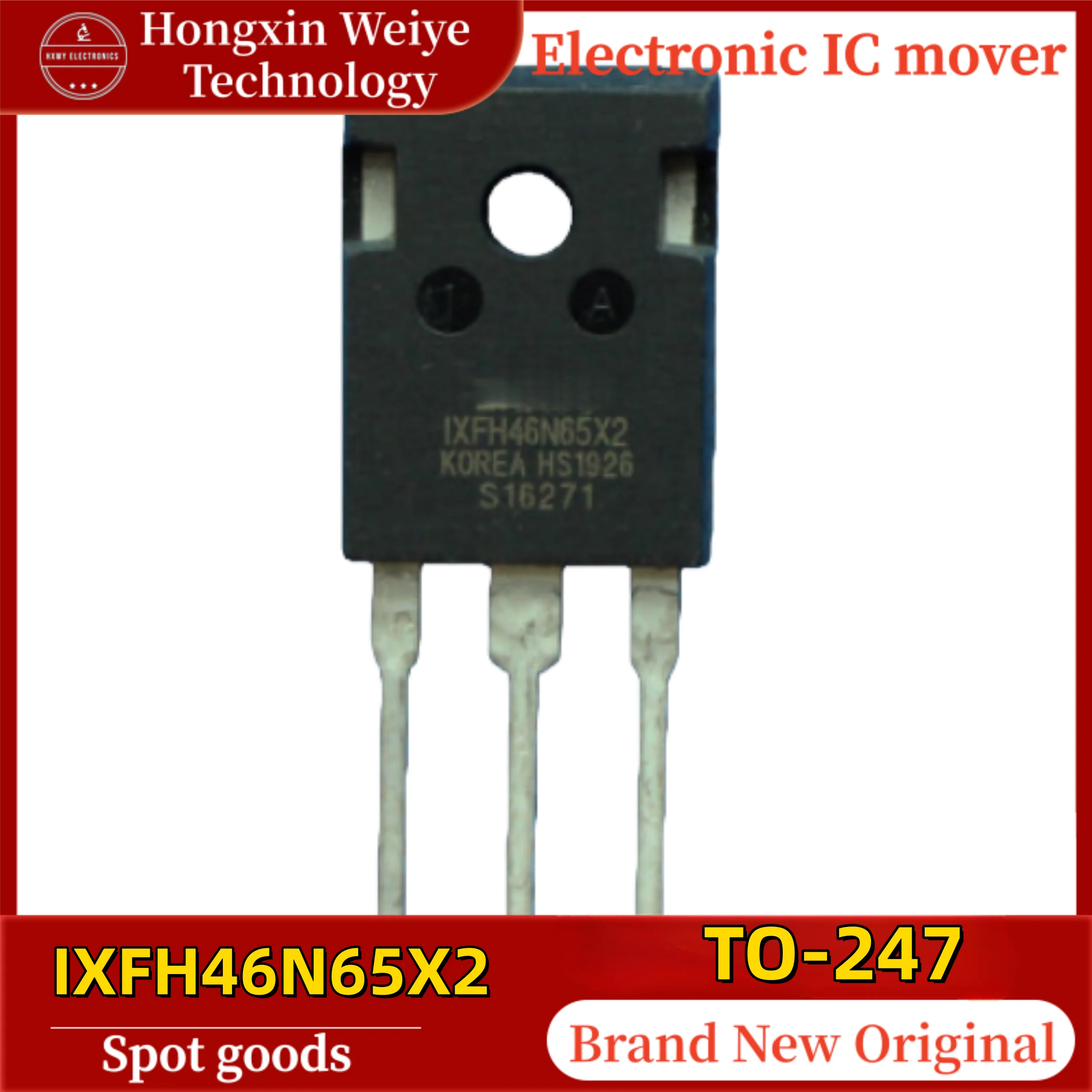 

(10/50 pieces) IXFH46N65X2 TO-247 IXFH46N 46A 650V High Voltage Switching Power MOSFET IC 100% Original In Stock Fast Shipping