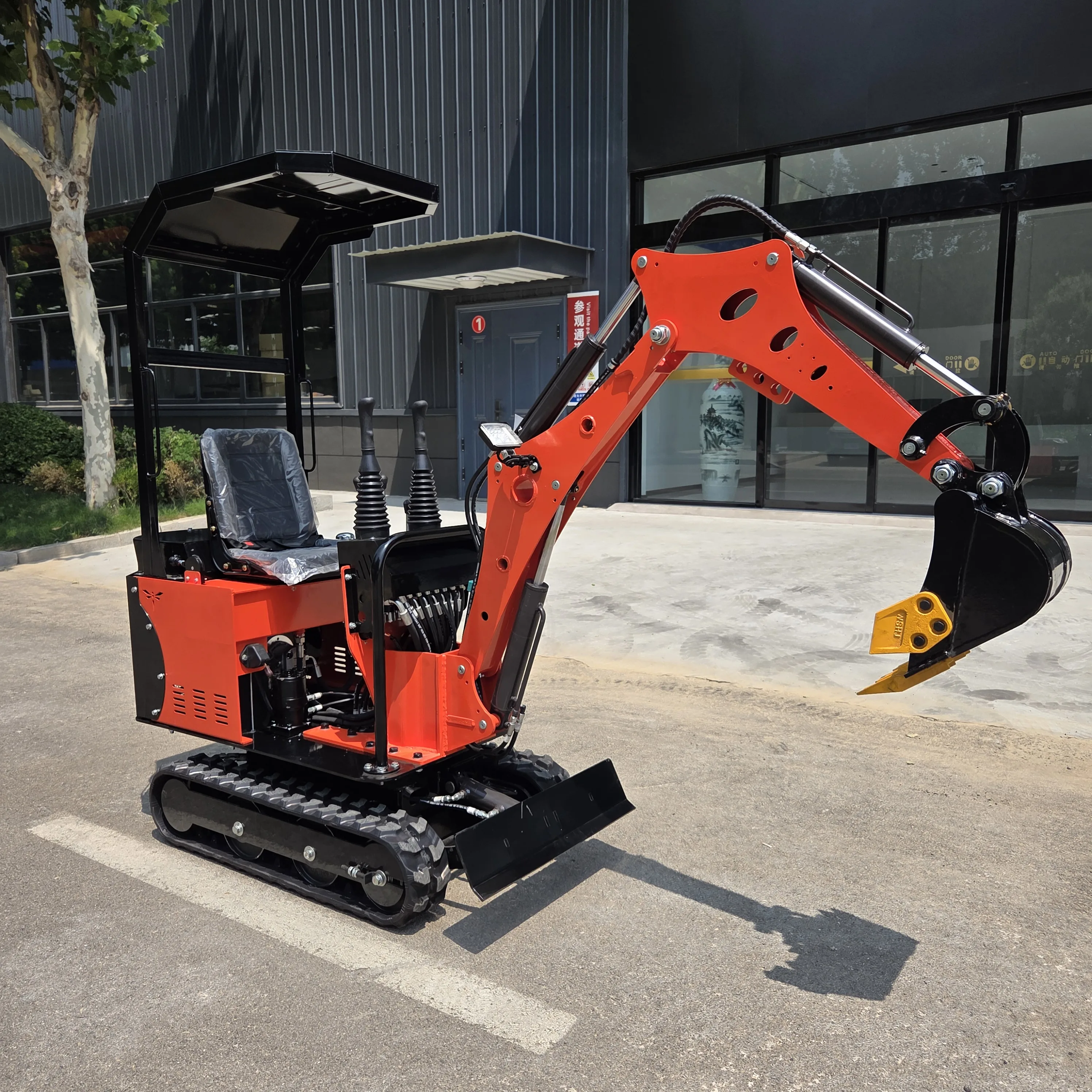 0.8-Ton Mini Excavator Customizable EPA Engine Urban Construction Landscaping Compact Machine for Tailles Flexible Use Excavator