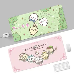 Nette Cartoon C-Chiikawas Mousepad Nicht-slip Lockedge PC Gaming Maus Pad Gamer Schreibtisch Matten Tastatur Pad Mause pad Mausmat Teppich