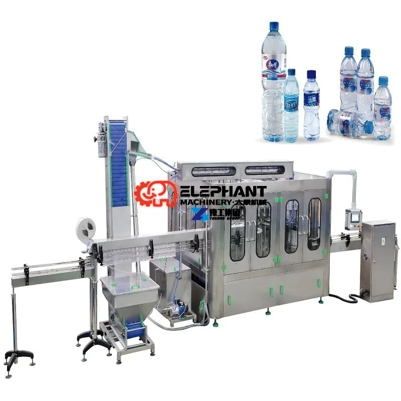 Full Automatic Factory China 3 in 1 Automatic Complete Still Water Pure Drinking Small Water Bottling Machines