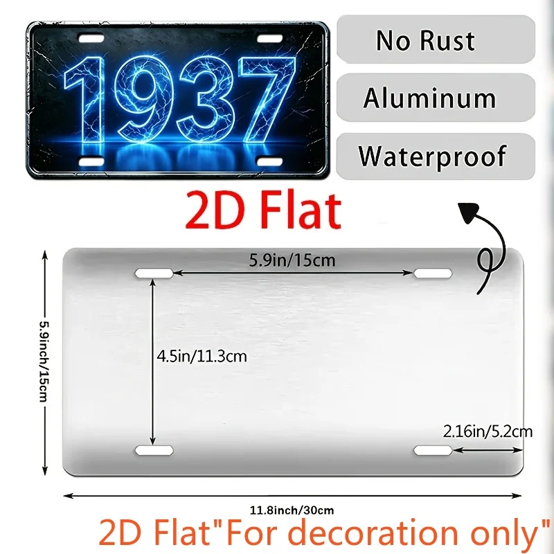 2D Flat - [2D Flat] for Decorative Use Solely, 