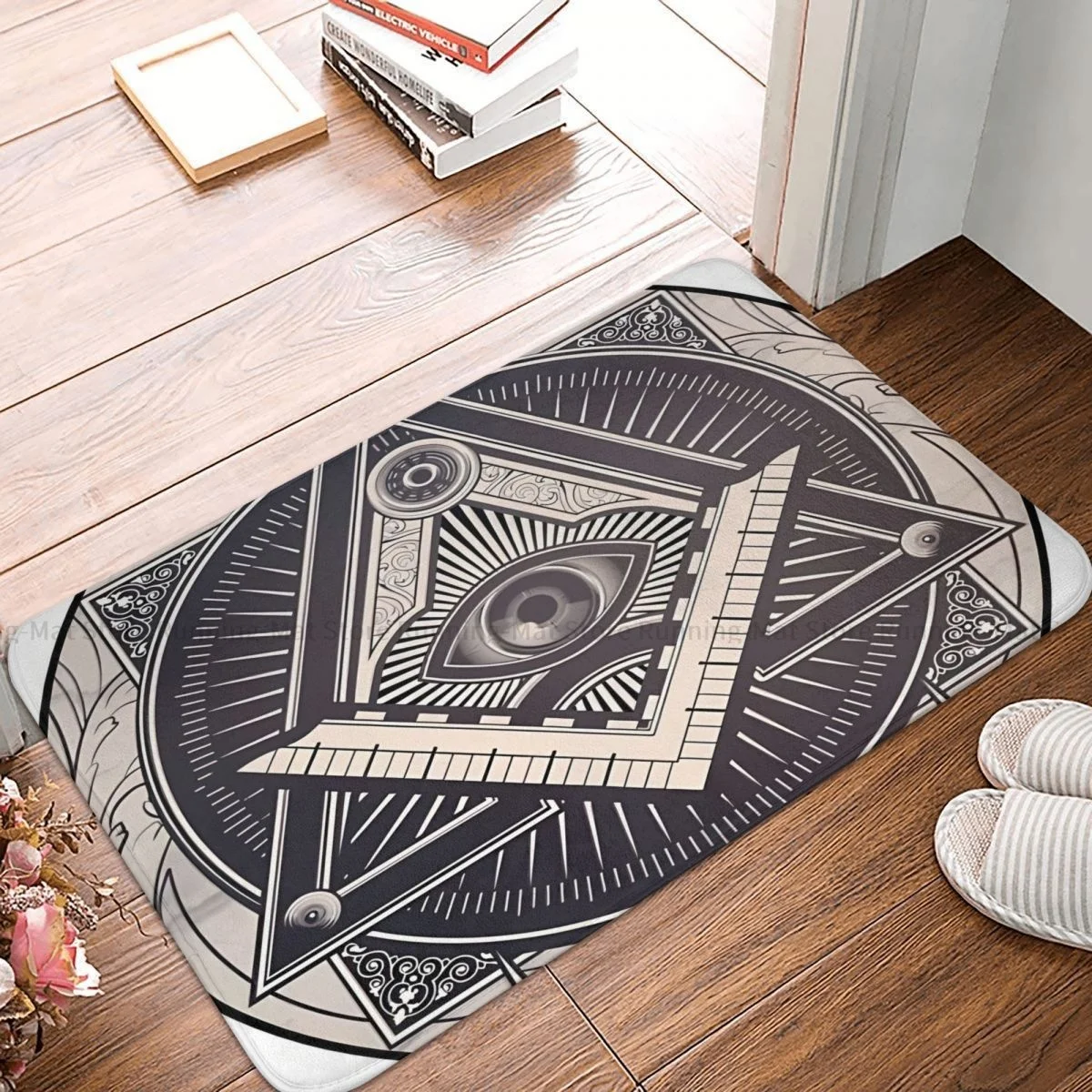 Illuminati Bath Mat Retro Doormat Kitchen Carpet Entrance Door Rug Home Decor