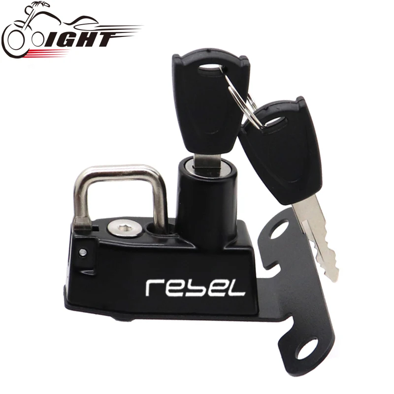 helmet anti-theft lock For Honda Rebel 500 300 CMX500 CMX300 2017-2023 2022 2021 Motorbike Anti-theft Helmet Lock Security