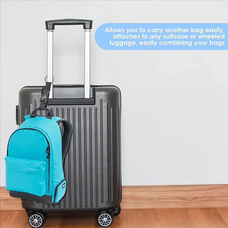 Lightweight and Portable Travel Luggage with Fixed Straps Backpacks External Straps Buckle Style Expansion Bags Luggage Straps view 3