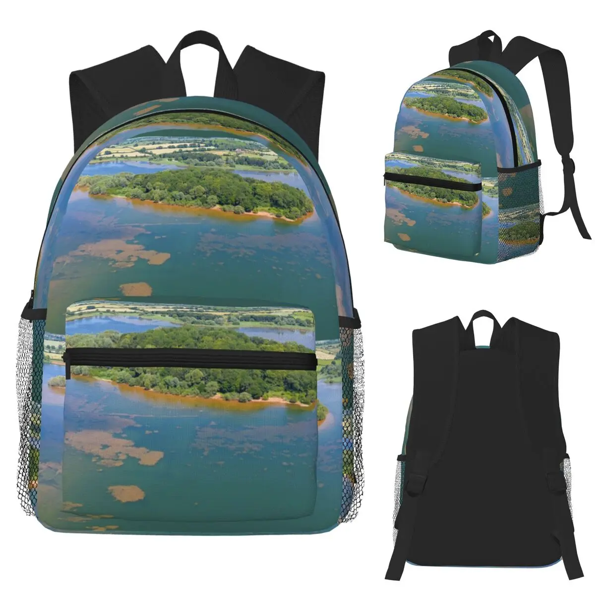 

Chew Valley Lake Student Backpack School Bag Hiking Travel Daypack for Men Women Fashion Bookbag Shoulder Bags