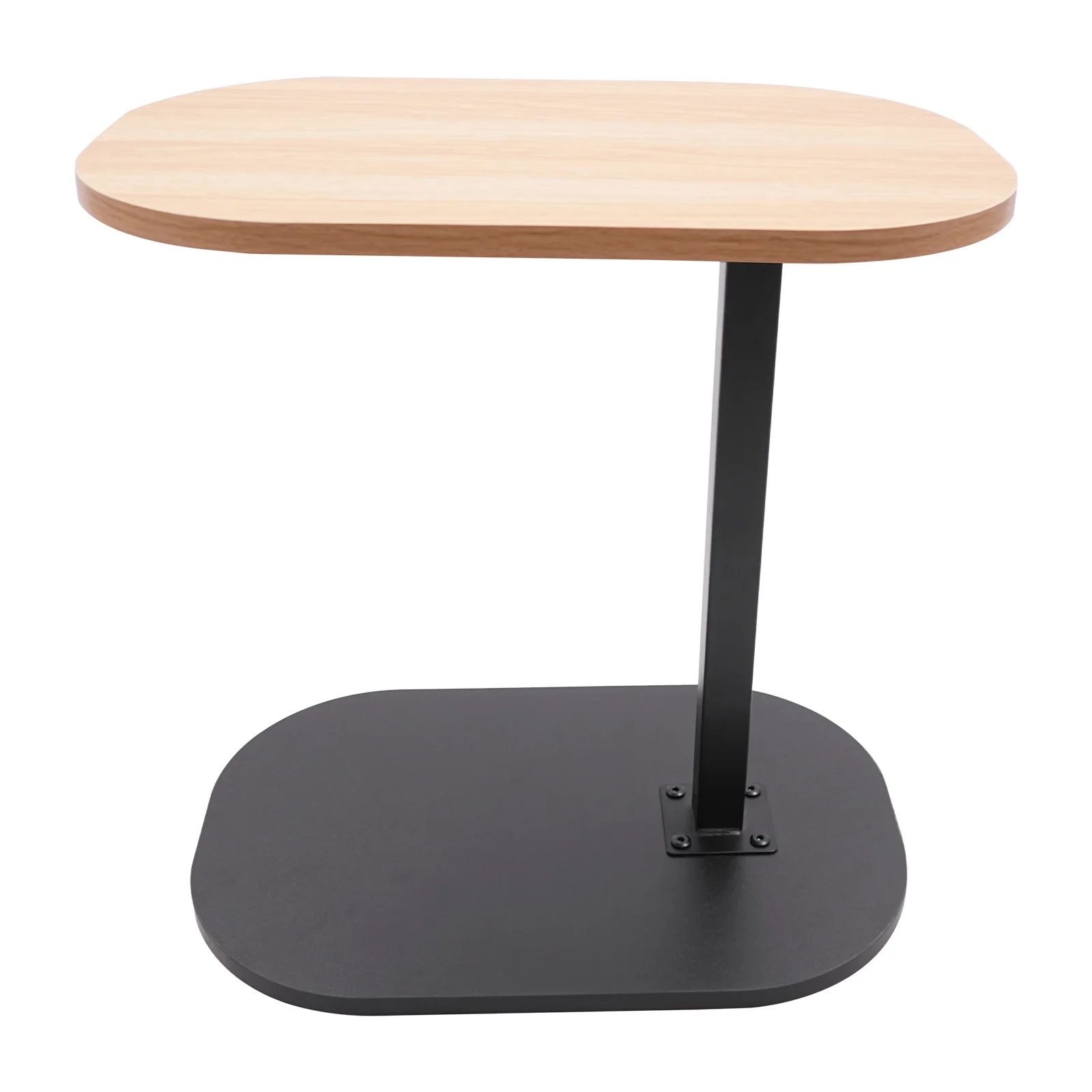NONE C-förmiger Beistelltisch, kleiner Couchtisch, 45–80 cm, höhenverstellbarer Beistelltisch für Wohnzimmer, Arbeitszimmer, Schlafzimmer, Büro 5