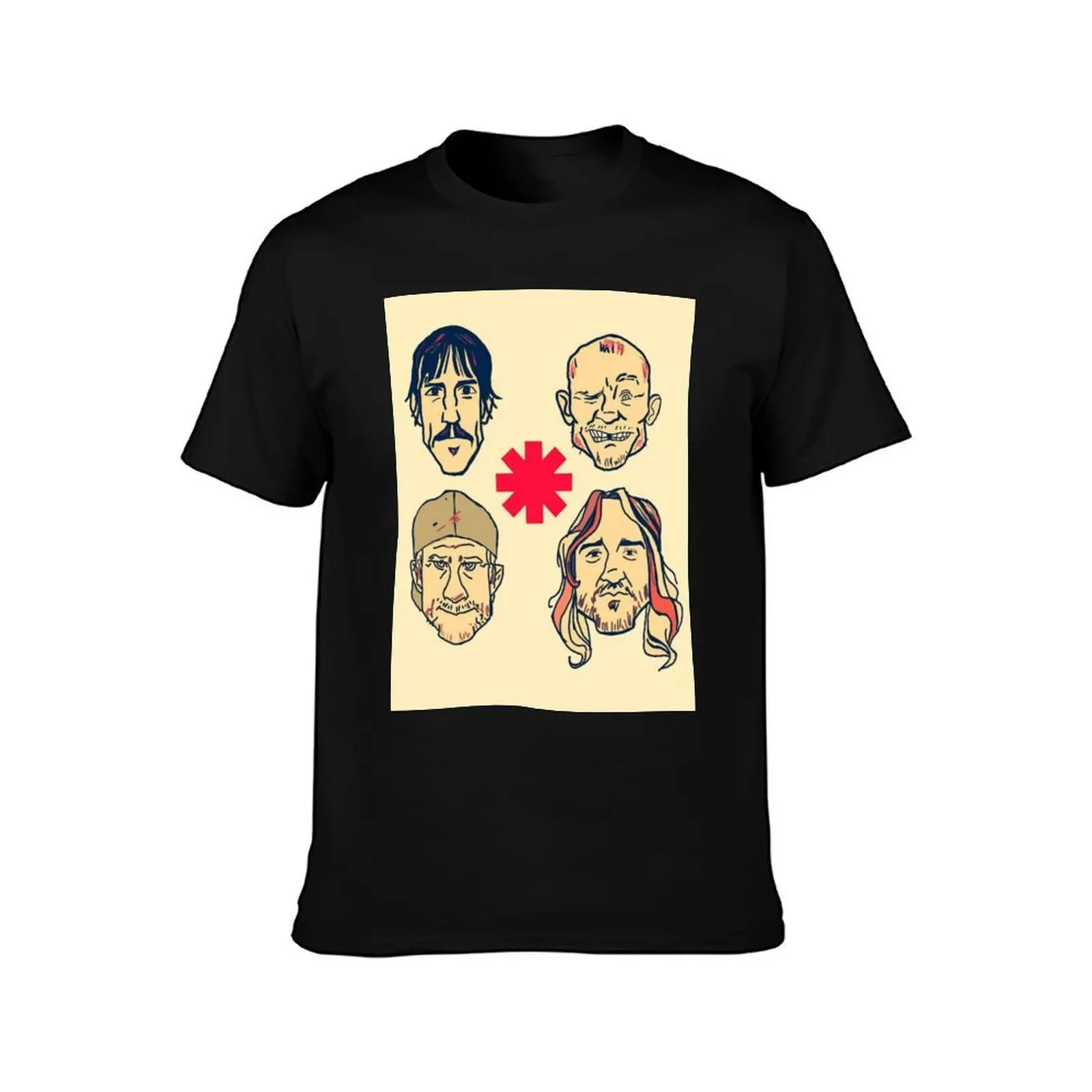 chilli,maskes T-Shirt, Summer Casual Cotton Tee, Oversized Streetwear Tops, Vintage Graphic Print, Loose Fit Short Sleeve
