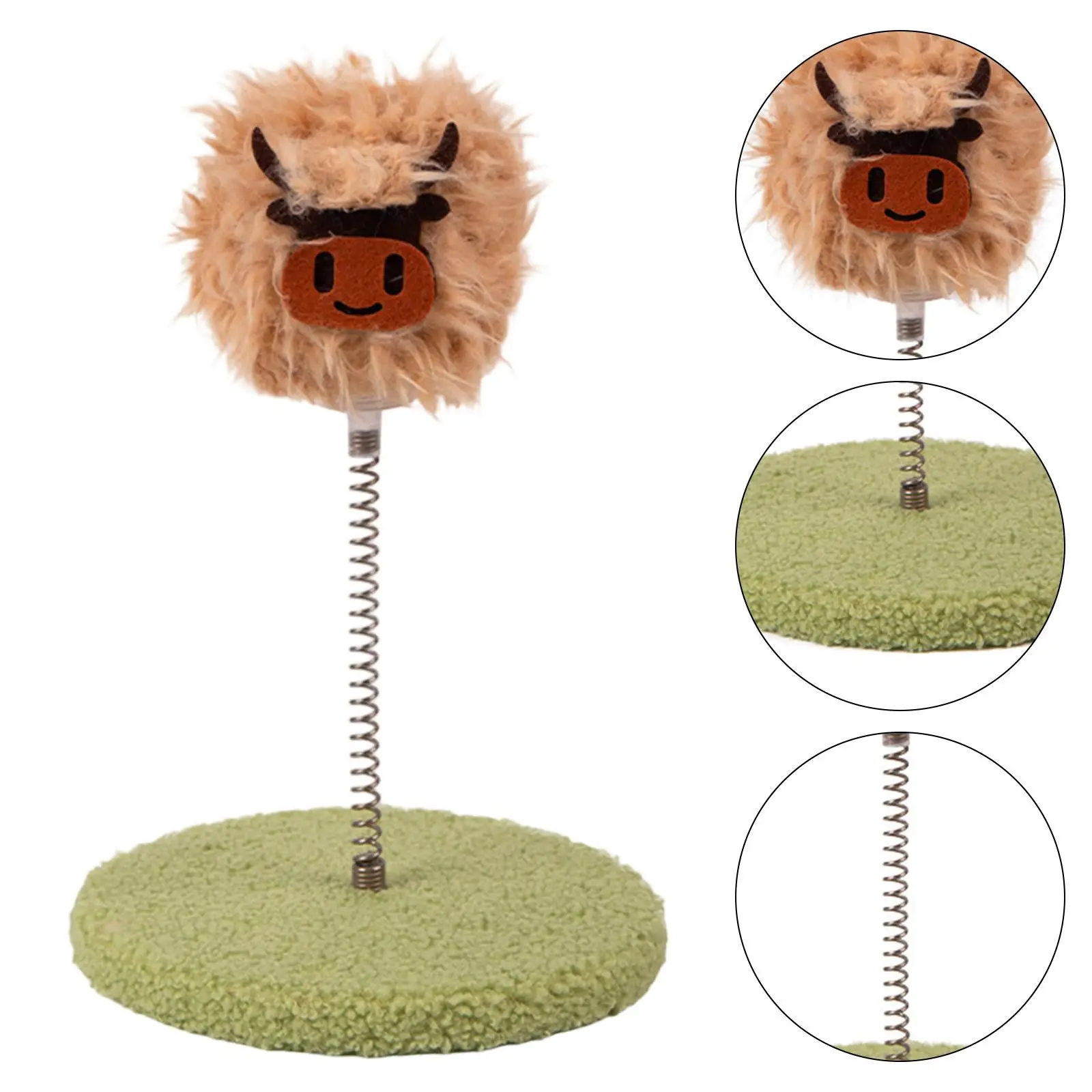 Mainan Kucing Kitten Treat Toy Enrichment Toy Dispenser Treat Lucu untuk Dalam Ruangan Luar Ruangan